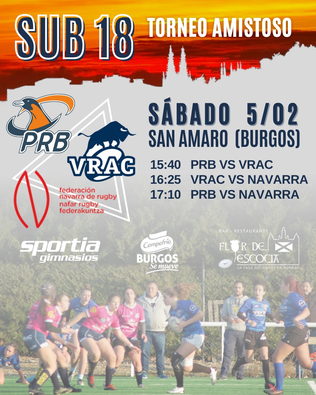 Torneo amistoso para la Selecci&oacute;n Sub 18 Femenina en Burgos